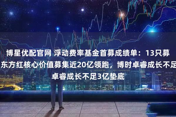 博星优配官网 浮动费率基金首募成绩单：13只募126亿！东方红核心价值募集近20亿领跑，博时卓睿成长不足3亿垫底